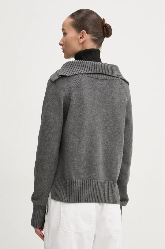 Odzież Guess Jeans sweter bawełniany W4BR14.Z3HM1 szary