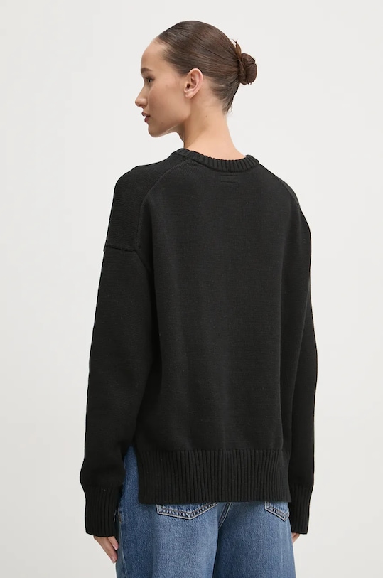 Îmbrăcăminte Guess Jeans pulover de bumbac W4BR12.Z3HM1 negru