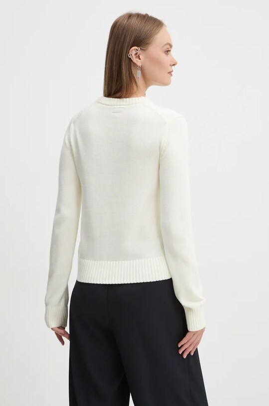 Одяг Бавовняний светр Guess Jeans W4BR10.Z3HM1 бежевий