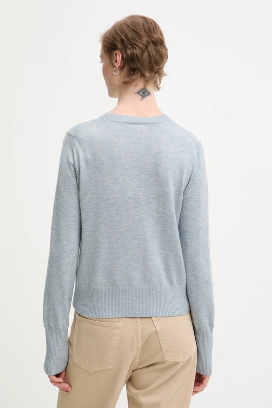 Odzież Guess Jeans sweter z domieszką wełny W4BR83.Z3HO2 niebieski