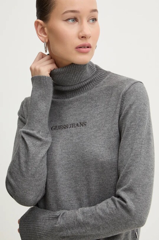 Sveter Guess Jeans sivá W4BR15.Z3HO2