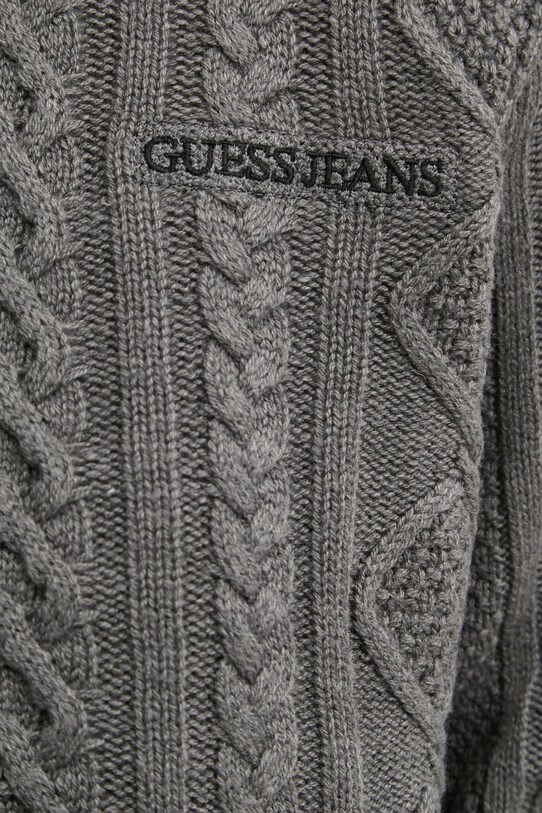 Guess Jeans pulover din amestec de lână W4BR13.Z3HN2 gri