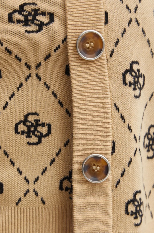 Svetr s příměsí vlny Guess SARAH W4BR0D.Z3JD2 béžová