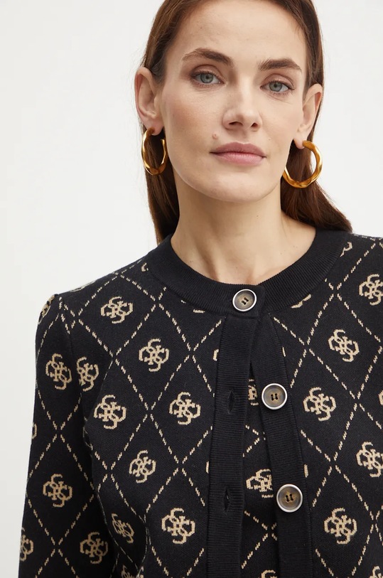 Svetr s příměsí vlny Guess SARAH černá W4BR0D.Z3JD2