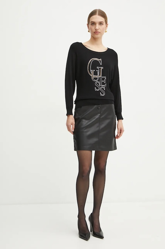 Светр Guess SELENA W4BR01.Z2NQ2 чорний AW24