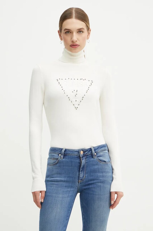 Свитер Guess PIPER бежевый W4BR03.Z2NQ2
