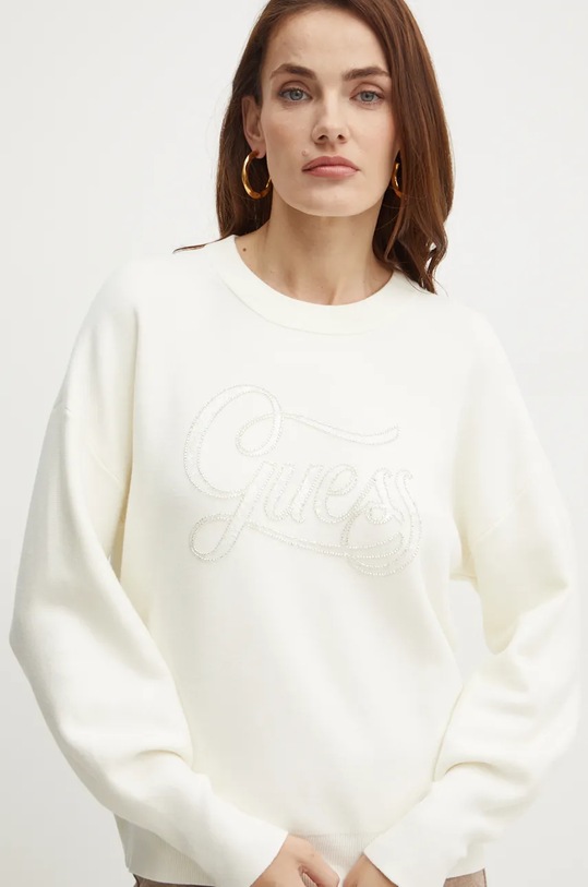 Svetr Guess LAURA béžová W4BR07.Z26I2