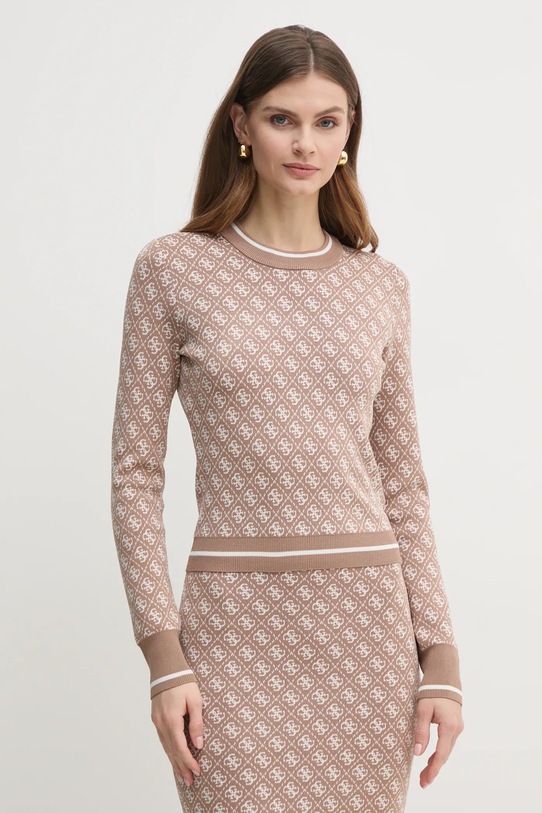 Svetr Guess LISE kulatý béžová W4BR21.Z37K0