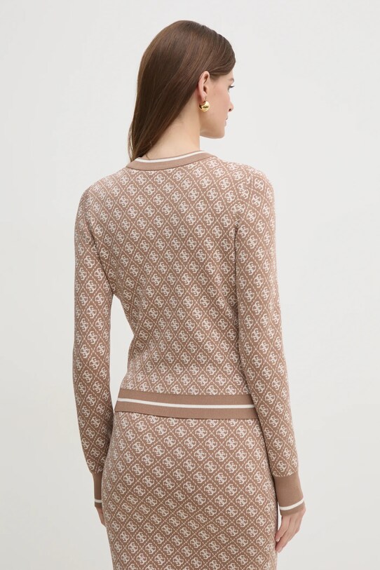 Oblečení Svetr Guess LISE W4BR21.Z37K0 béžová