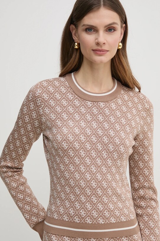 Svetr Guess LISE béžová W4BR21.Z37K0