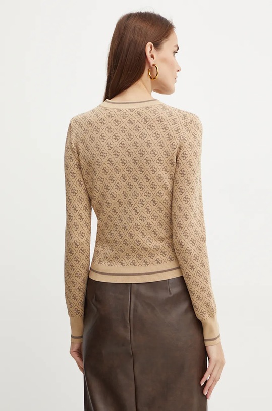Odzież Guess sweter LISE W4BR21.Z37K0 beżowy
