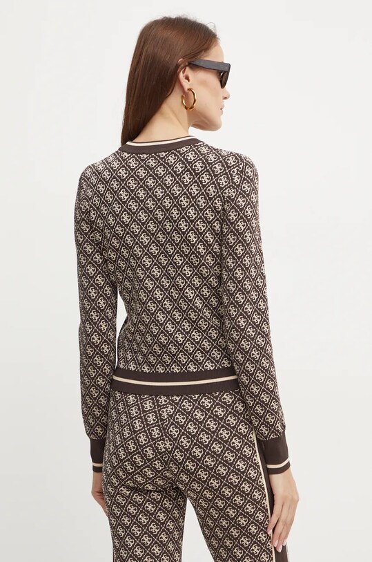 Îmbrăcăminte Guess pulover LISE W4BR21.Z37K0 maro