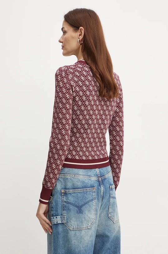 Ρούχα Πουλόβερ Guess LISE W4BR21.Z37K0 μπορντό