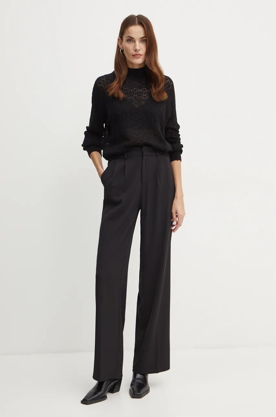 Шерстяной свитер Guess KENSLEY W4BR22.Z3HQ0 чёрный AW24