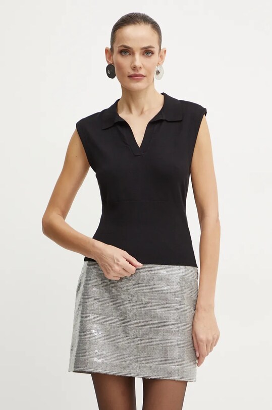 Безрукавка Guess інші чорний W4BR65.Z2YK2
