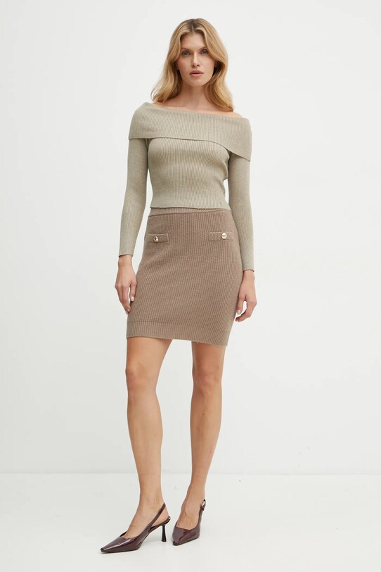 Guess pulóver NINA W4BR73.Z3K92 bézs AW24