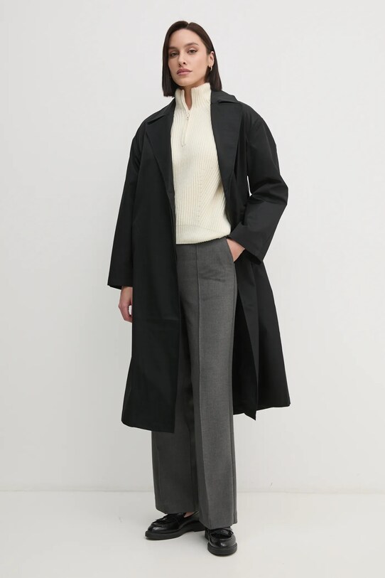 Lacoste sweter wełniany AF2528 beżowy AW24