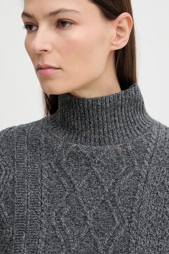 A.P.C. gyapjú mellény Pull Cameron WVBDQ.F23391.PLC szürke