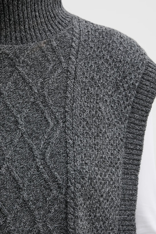 A.P.C. gyapjú mellény Pull Cameron WVBDQ.F23391.PLC