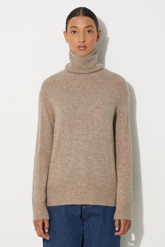 A.P.C. woolen jumper Pull Amal medium thickness beige WYAAD.F23374.PAC