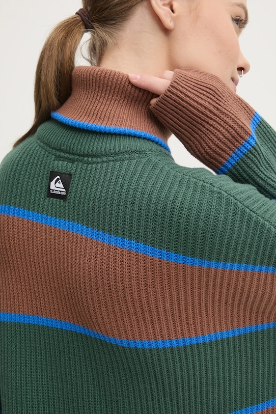 Bavlněný svetr Quiksilver Turtle EQYSW03317 vícebarevná