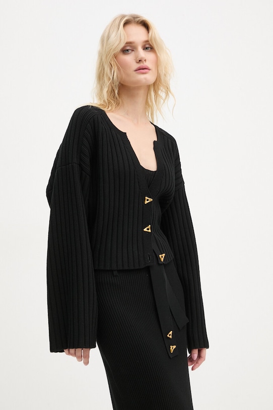 Svetr AERON propínací černá CRPU204442