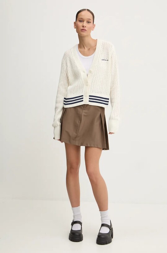 Жилетка adidas Originals Cardigan IX1049 бежов AW24
