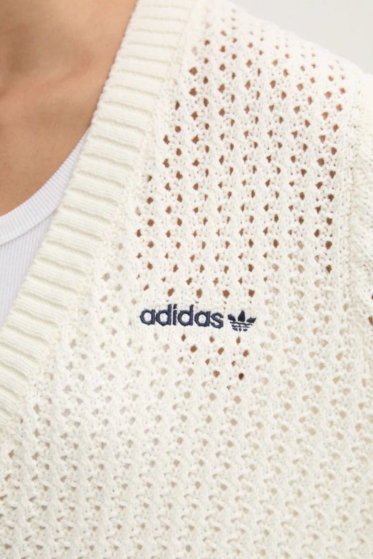 Kardigán adidas Originals Cardigan IX1049 béžová