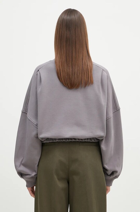 Oblečenie Bavlnená mikina adidas Originals Premium Essentials Sweater IY9709 fialová