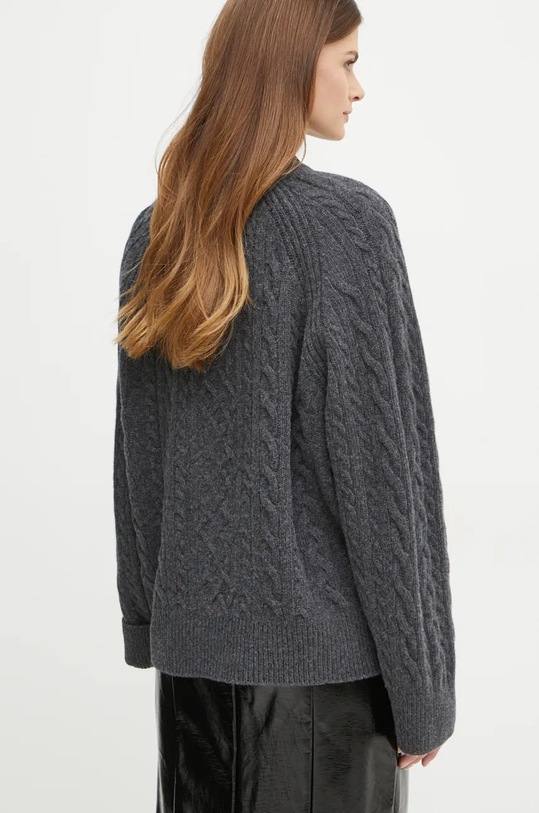 Odjeća Vuneni kardigan Ivy Oak IO113146 siva