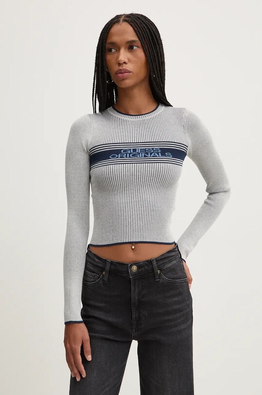 Guess Originals sweter pozostałe szary W4BR47.Z2YK2
