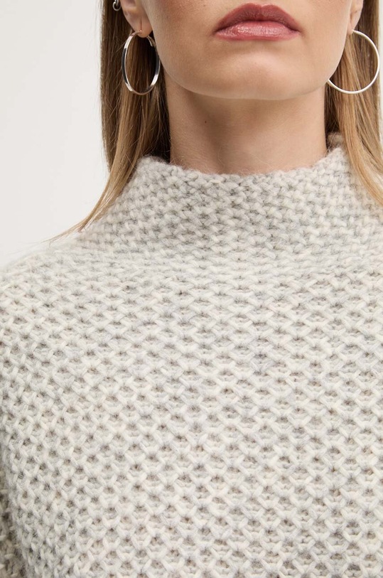 HUGO sweter z domieszką wełny 50522552 szary