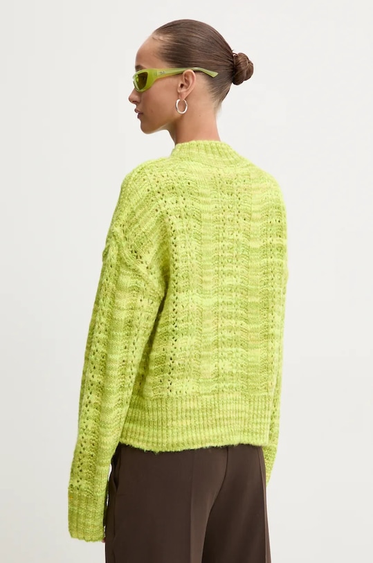 Odjeća Pulover s dodatkom vune HUGO 50523160 zelena