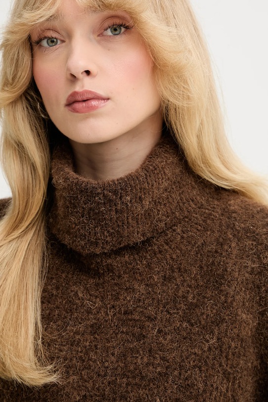 Gestuz sweter brązowy 10909446