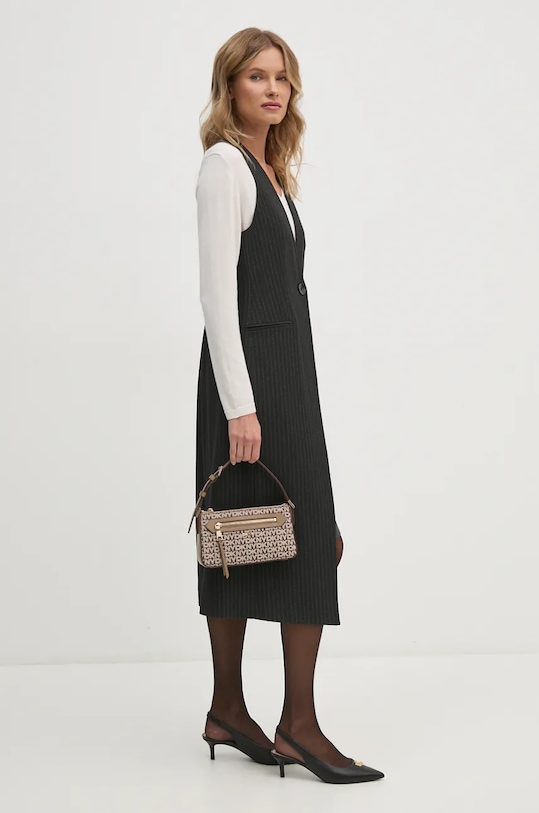 Vlněný svetr Sisley 11BAM4016 béžová AW24