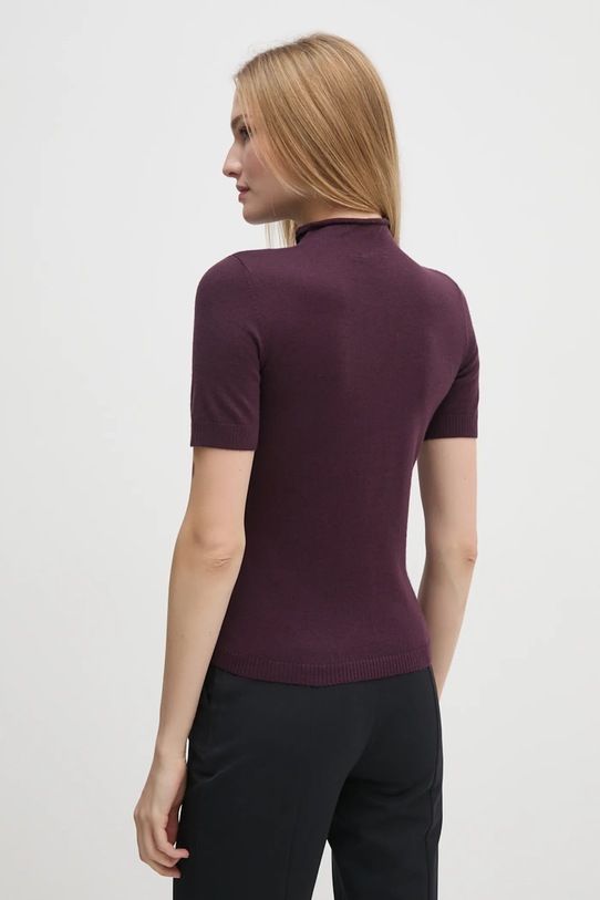 Îmbrăcăminte Sisley pulover din amestec de lână 11BAM105P violet