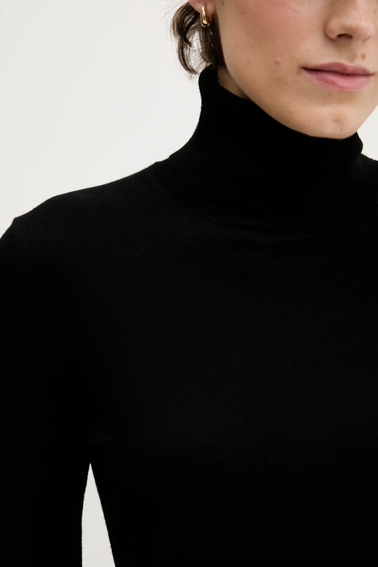 Sisley sweter 17Q3M2178 czarny