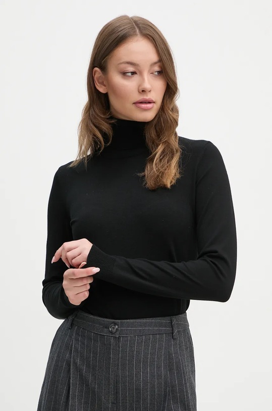 Sisley sweter pozostałe czarny 17Q3M2178