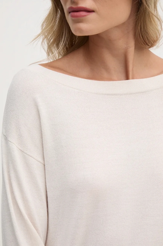 Sisley pulover de lana 11BAM1A48 bej