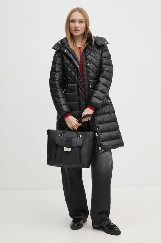 Sisley sweter wełniany 11BAM1A48 czerwony AW24