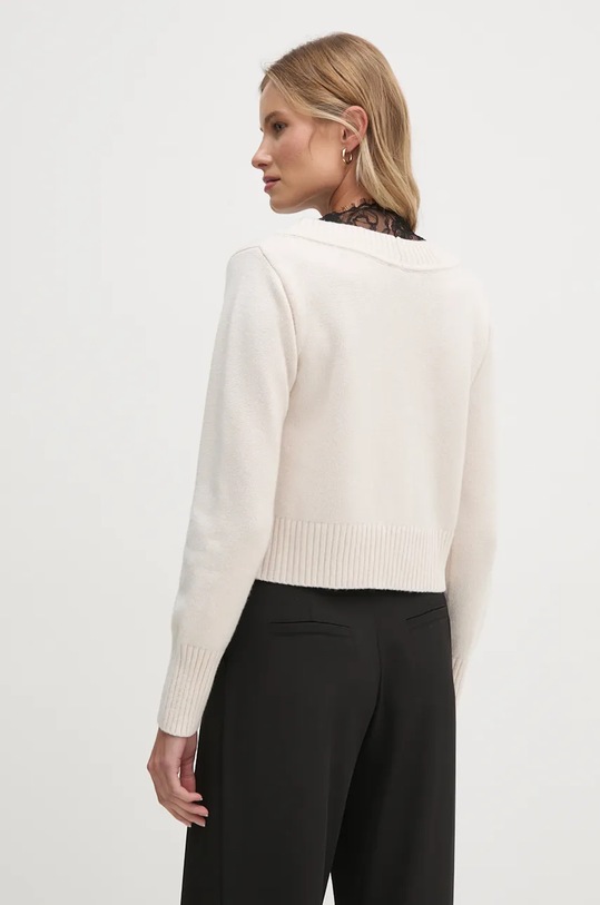 Sisley cardigan in lana 1M9AM6026 beige AW24
