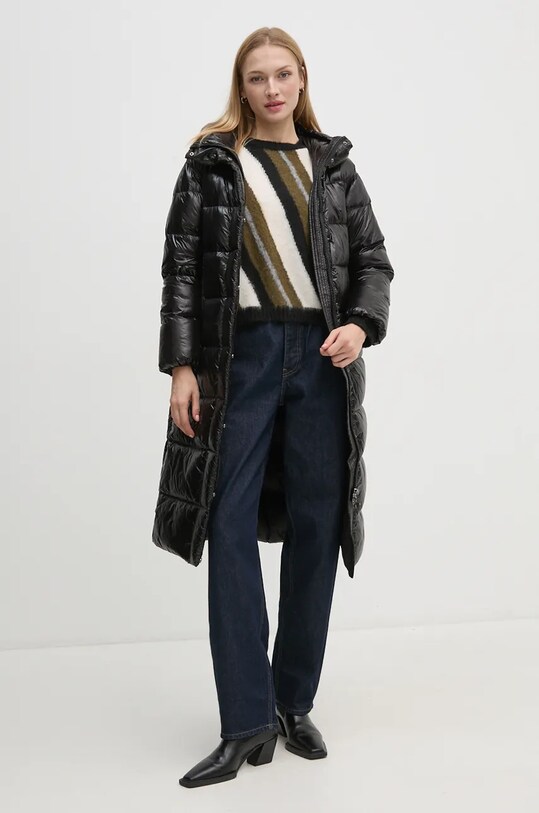 Светр з домішкою вовни Sisley 106QL105O зелений AW24