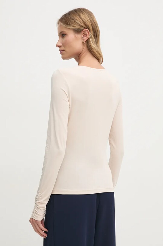 Ρούχα Longsleeve Sisley 3903L200S μπεζ