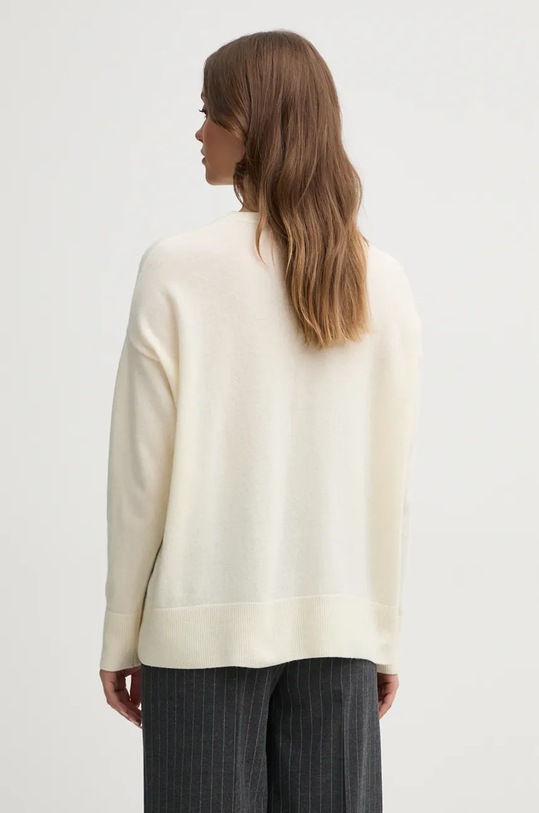 Дрехи Вълнен пуловер Sisley 1044M103K бежов