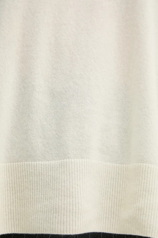 Вълнен пуловер Sisley 1044M103K бежов