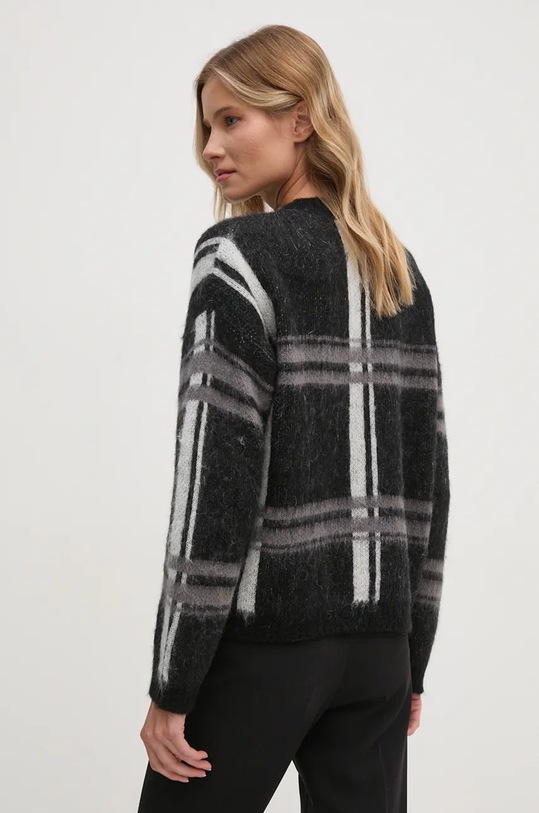 Одяг Светр з домішкою мохеру Sisley 1042L101Y чорний