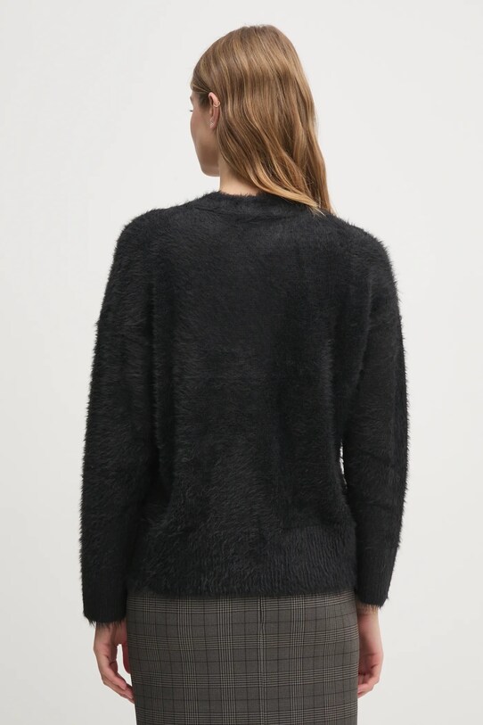 Îmbrăcăminte Sisley cardigan 19VBM602B negru