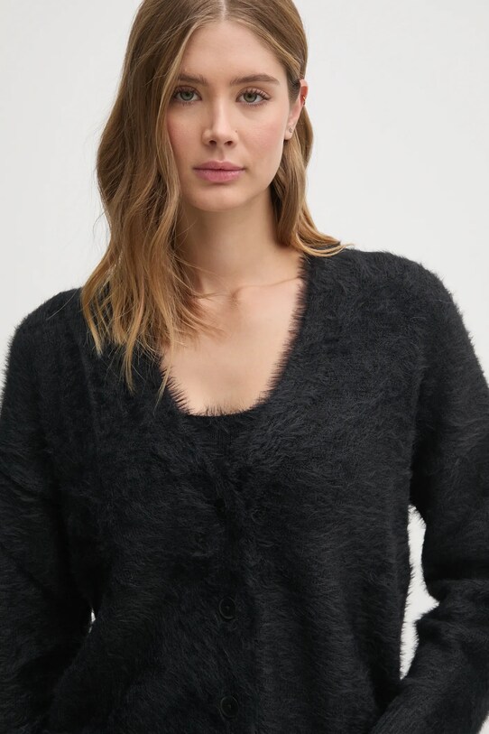 Sisley cardigan 19VBM602B negru