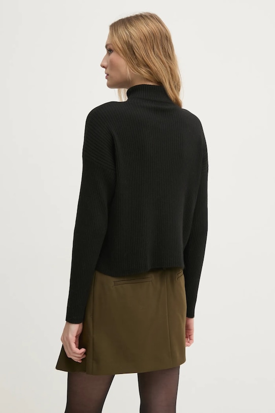 Дрехи Пуловер с вълна Sisley 106WM201U черен