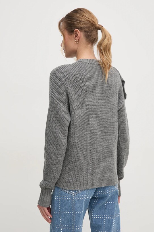 Îmbrăcăminte Sisley pulover 138YM105F gri